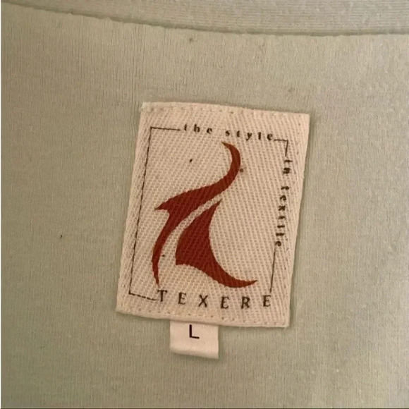 Texere Ligt Green Viscose Jersey Knit Nightshirt Pajama SZ L - Picture 7 of 12